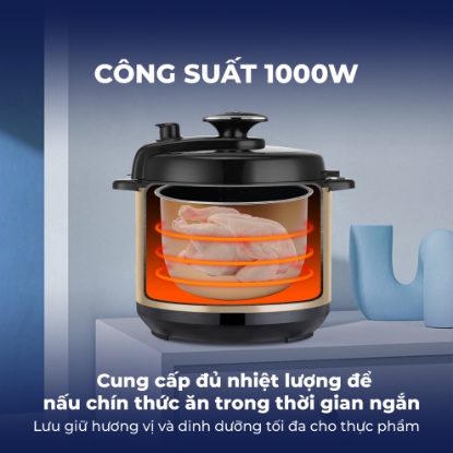 Ảnh của NỒI ÁP SUẤT ĐIỆN YOAKE YK-PC506