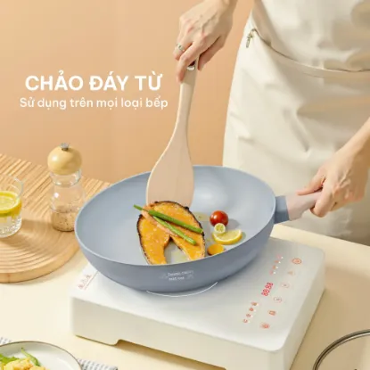 Ảnh của CHẢO NHÔM CHỐNG DÍNH ĐÁY TỪ YOAKE