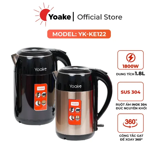 Ảnh của ẤM ĐUN SIÊU TỐC YOAKE YK-KE122