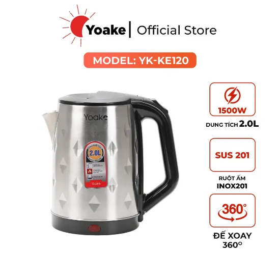Ảnh của ẤM ĐUN NƯỚC YOAKE YK-KE120