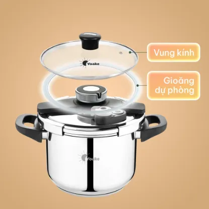 Ảnh của NỒI ÁP SUẤT INOX YOAKE YK-PA516; YK-PA518