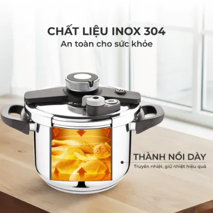 Ảnh của NỒI ÁP SUẤT INOX YOAKE YK-PA516; YK-PA518