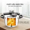 Ảnh của NỒI ÁP SUẤT INOX YOAKE YK-PA516