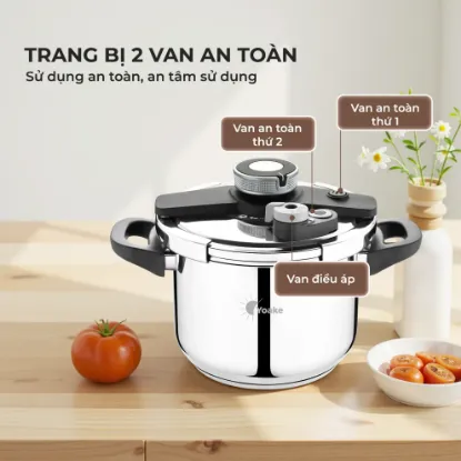 Ảnh của NỒI ÁP SUẤT INOX YOAKE YK-PA516; YK-PA518