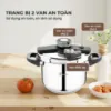 Ảnh của NỒI ÁP SUẤT INOX YOAKE YK-PA516