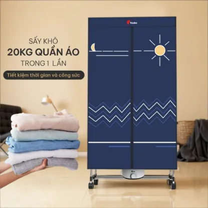 Ảnh của TỦ SẤY QUẦN ÁO YOAKE YK-CD519