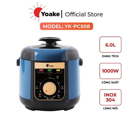 Ảnh của NỒI ÁP SUẤT ĐIỆN YOAKE YK-PC508