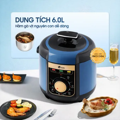Ảnh của NỒI ÁP SUẤT ĐIỆN YOAKE YK-PC508