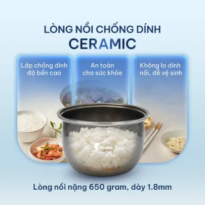 Ảnh của NỒI CƠM ĐIỆN YOAKE YK-RC828