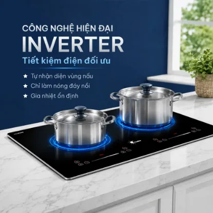 Ảnh của BẾP TỪ ĐÔI YOAKE YK-IC955