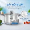 Ảnh của BỘ NỒI ĐÁY TỪ YOAKE YK-SP365