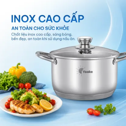 Ảnh của BỘ NỒI ĐÁY TỪ YOAKE YK-SP365