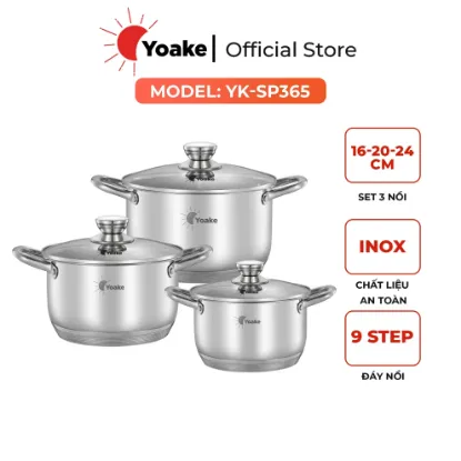 Ảnh của BỘ NỒI ĐÁY TỪ YOAKE YK-SP365