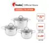 Ảnh của BỘ NỒI ĐÁY TỪ YOAKE YK-SP368
