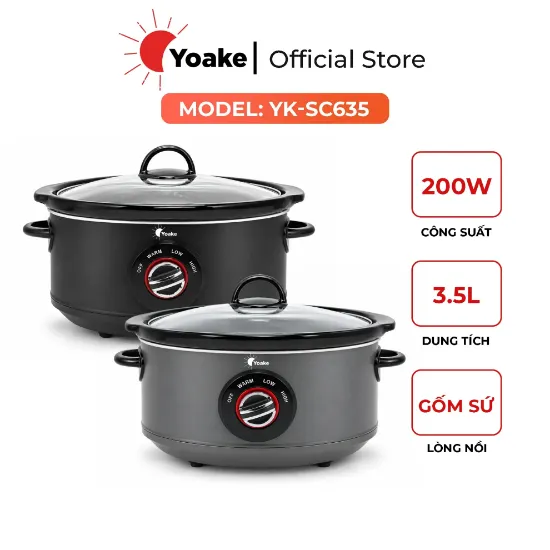 Ảnh của NỒI NẤU CHẬM YOAKE YK-SC635