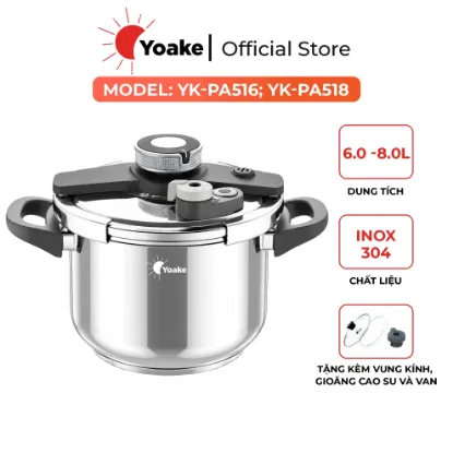 Ảnh của NỒI ÁP SUẤT INOX YOAKE YK-PA516; YK-PA518