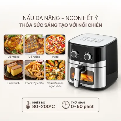 Ảnh của NỒI CHIÊN KHÔNG DẦU YOAKE YK-AF929